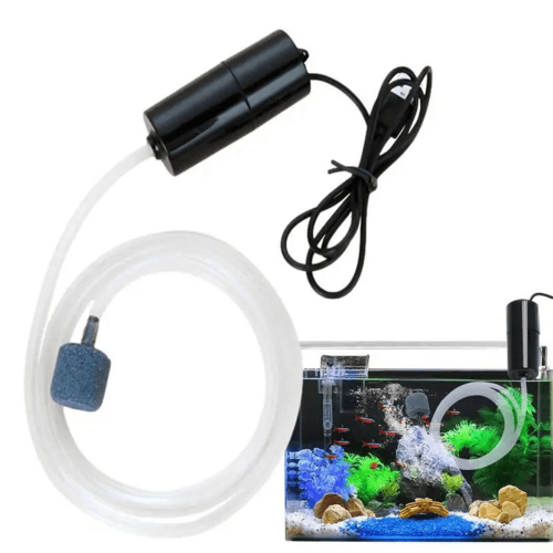 Aquarium oxygen pump USB silent air compressor 1