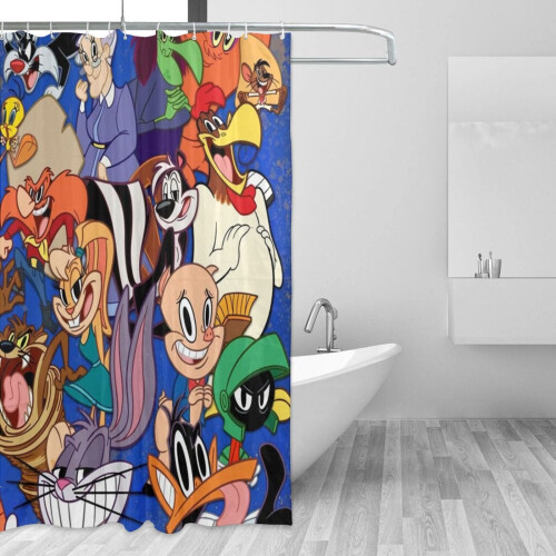 Bugs Bunny shower curtain polyester waterproof 72x72 inches 2