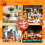 Artificial Pumpkins and Maple Leaves Fall Decor Set 122 pcs 8