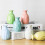Solid Color Pottery Flower Vase for Home Office Desktop 5