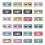 Pink False Eyelashes Natural 3D Wispy Fluffy 1 Pair 5