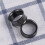 Stainless Steel Ear Tunnels 2PCS Black 18mm 5