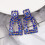 Women's rhinestone geometric dangle stud earrings 8