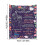 Purple plush twin throw blanket 70x100 cm 3