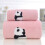 Pedty hand towels set 35x75cm soft absorbent 2 pcs red 2
