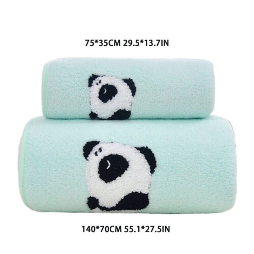 Pedty hand towels set 35x75cm soft absorbent 2 pcs red 2