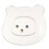 Pink Bear-Shaped Snack Plate Set 2 Pieces 5