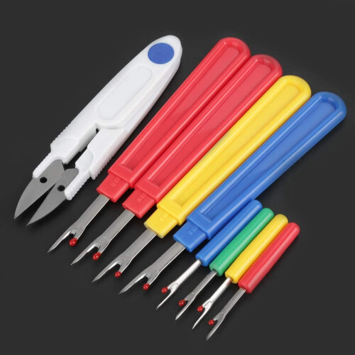 Thread cutter and seam ripper plastic handle 9-in-1 2