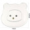 Pink Bear-Shaped Snack Plate Set 2 Pieces 6