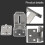 Stainless Steel Hasp and Staple Latch Lock 1 pcs 6