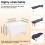Pcapzz lash bed cover white stretchy fitted 6 ft 2