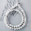 White Turquoise Beads Round Loose Charms 40pcs 6