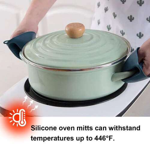 Mini oven mitts silicone heat-resistant 2 pcs 2