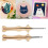 Punch Needle Embroidery Kit with Beech Handle 2 pcs 8