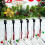 Christmas stocking holder for mantel 6-pack non-slip 3