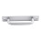 Aluminum Barn Door Handle Sliding Hardware Silver 2