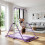 M.J COMFY-LIFE Kids Gymnastics Bar with Mat – Adjustable Easy Assembly Training 8