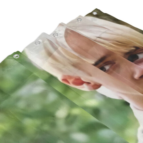 Draco Malfoy shower curtain set 66x72 in polyester 2