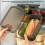 Black plastic reusable lunch container 5