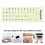Keyboard Sticker English 1 Sheet 6
