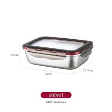 304 stainless steel lunch box large capacity sealed storage