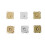 Magnetic Snap Buttons Plum Blossom Style 10 pcs 2