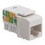 Platinum Tools Cat 5e 110 Keystone Jack White Each 2