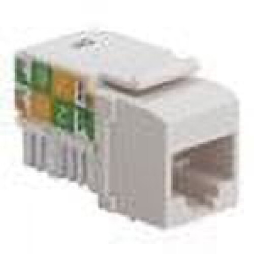 Platinum Tools Cat 5e 110 Keystone Jack White Each 1
