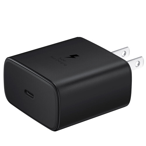 Samsung 45W Super Fast Charger with USB-C Cable 3FT Black 2