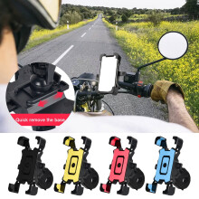 Jacenvly Christmas decoration phone bracket black