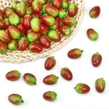 Foam Artificial Olives Realistic Simulation 60 pcs