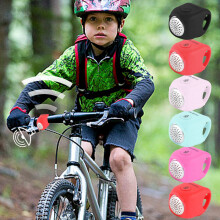Electric Bicycle Horn with 4 Sound Modes Black
