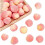 Mini Artificial Peach Foam Fruit for Floral Arrangements 30 1
