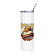 Cheesecake dessert tumbler white 20 oz
