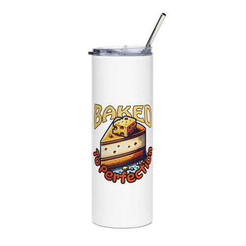 Cheesecake dessert tumbler white 20 oz