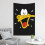 Daffy Duck tapestry wall decor for men and boys 6