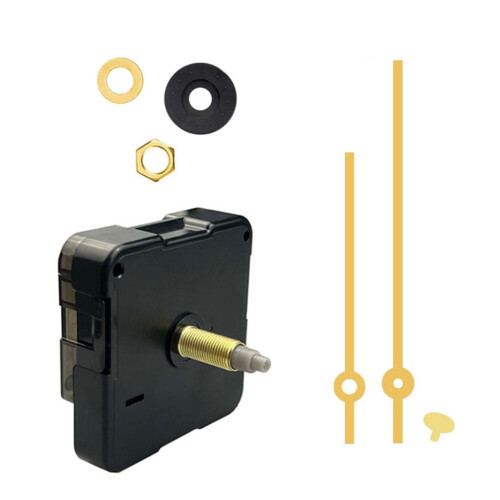 Wall Clock Movement Silent Long Thread DIY Kit 1