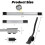 Appliance Roller Base Adjustable Heavy Duty 24-Wheel 300kg 6
