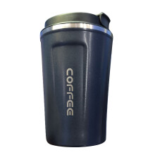 Stainless Steel Vacuum Travel Mug Blue 16 oz