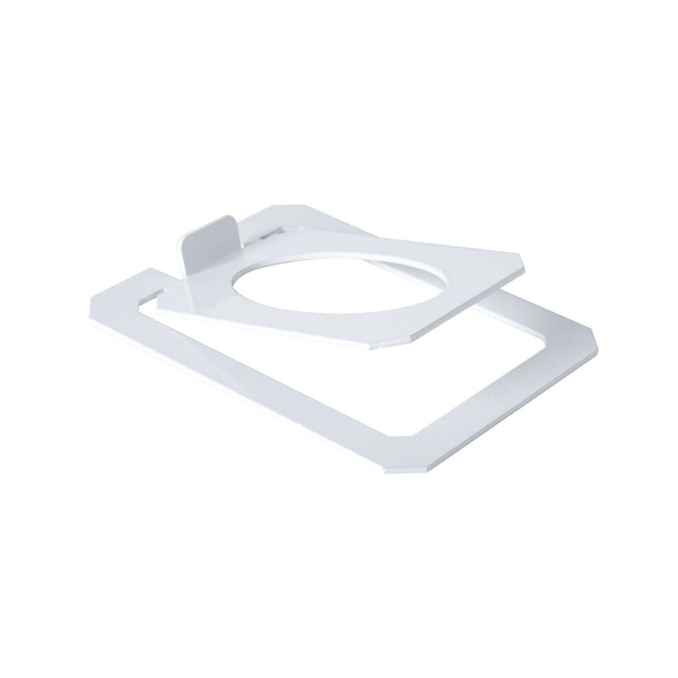Desktop Speaker Stand Metal Tilt Bracket White 946140138169