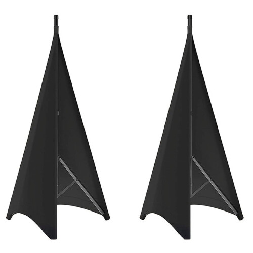 DJ light stand skirt tripod scrim cover polyester 2 pcs