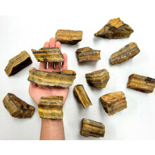 Golden Tiger's Eye Raw Crystal Specimens XL