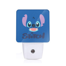 Anime Stitch Night Light Wall Plug with Dusk-to-Dawn Sensor