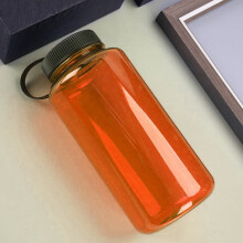 Water Bottle with Time Marker 1000ml Flip Top