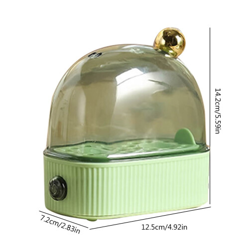 Egg Cooker 220V for Home or Dormitory Green 2-Egg Capacity 1