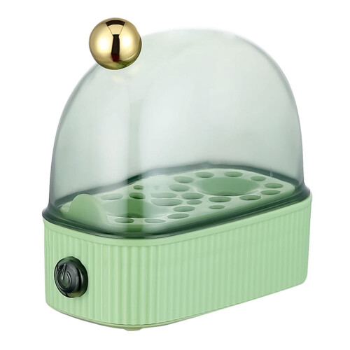 Egg Cooker 220V for Home or Dormitory Green 2-Egg Capacity 2
