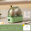 Egg Cooker 220V for Home or Dormitory Green 2-Egg Capacity 4