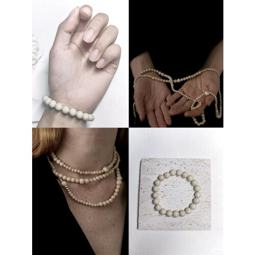 Natural Round Stone Beads 6mm 1200 pcs 2