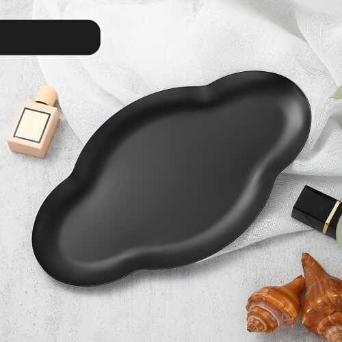 Cloud-Shaped Stainless Steel Tray 1pc