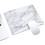 Marble Round Mouse Pad Waterproof Lycra Cloth 1 Pack 1